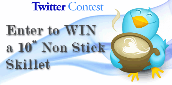 Twitter Giveaway - Win a Non Stick Skillet