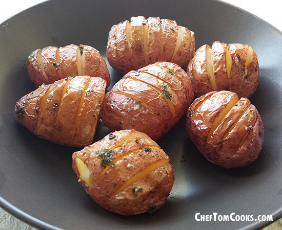 garlic roasted potatoes